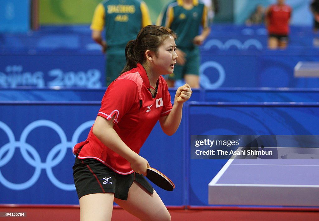 Olympics Day 5 - Table Tennis
