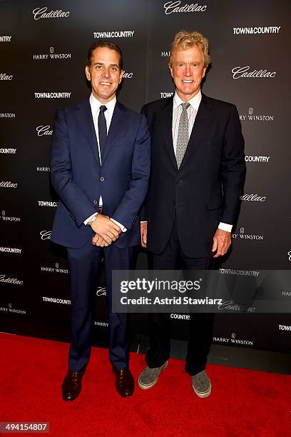 Hunter Biden and Dr. Bob Arnot attend the T&C Philanthropy Summit with screening of "Generosity Of Eye" at Lincoln Center with Town & Country on May...