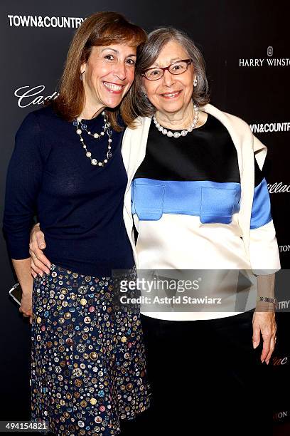 Hillary Koota and Audrey Koota attend the T&C Philanthropy Summit with screening of "Generosity Of Eye" at Lincoln Center with Town & Country on May...