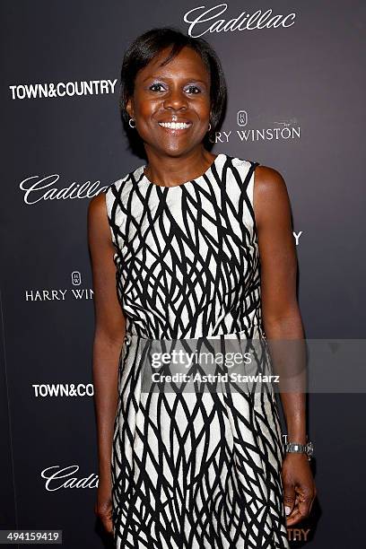 Deborah Roberts attends the T&C Philanthropy Summit with screening of "Generosity Of Eye" at Lincoln Center with Town & Country on May 28, 2014 in...