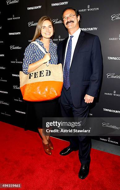 Lauren Bush Lauren and Richard Leach attend the T&C Philanthropy Summit with screening of "Generosity Of Eye" at Lincoln Center with Town & Country...