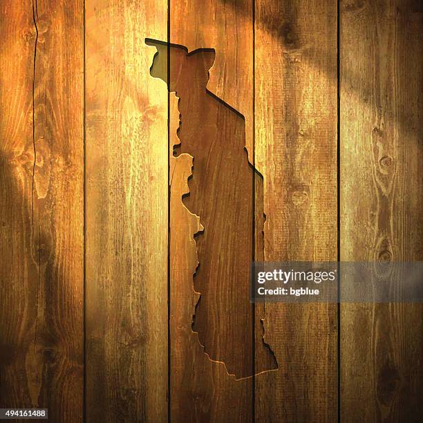 togo map on lit wooden background - timber flooring interior stock illustrations
