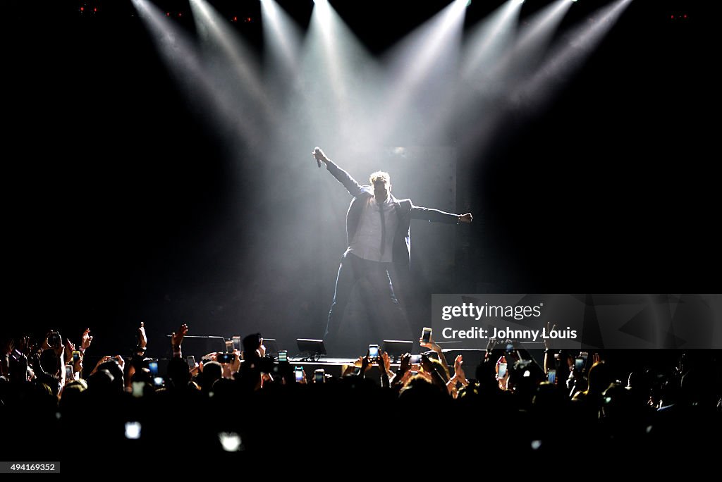 Ricky Martin Performs At American Airlines Arena