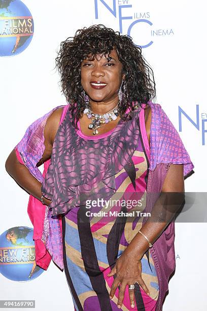 Loretta Devine arrives at the Los Angeles premiere of "The Sound And The Fury" held at Beverly Hills Fine Arts Theater on October 24, 2015 in Beverly...