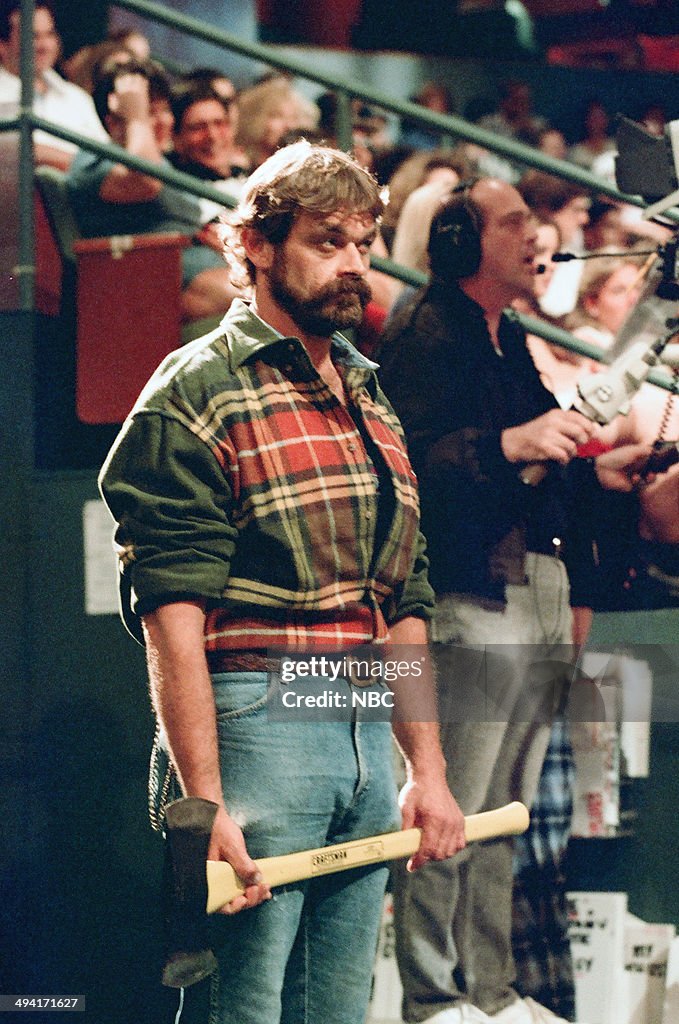 Richard Rud Jr Richard Rude as Scary Stagehand during the