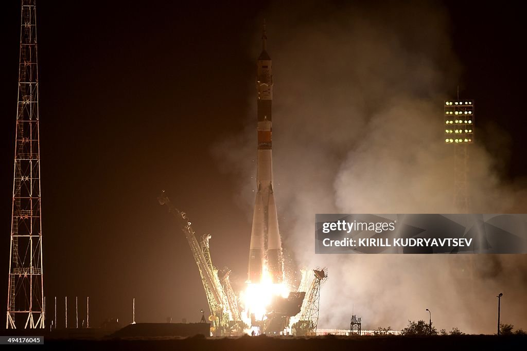 KAZAKHSTAN-RUSSIA-US-GERMANY-ISS-SPACE