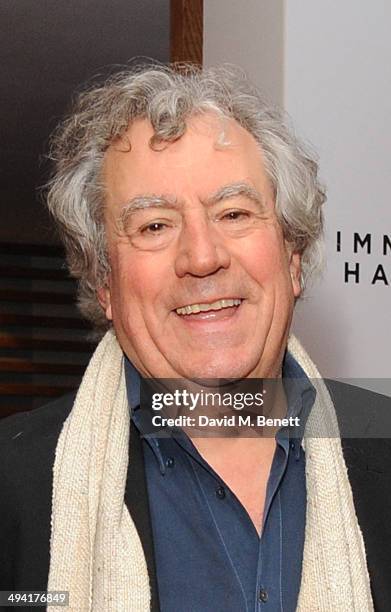 Terry Jones attends the UK Film Premiere of "Jimmy's Hall" at BFI Southbank on May 28, 2014 in London, England.