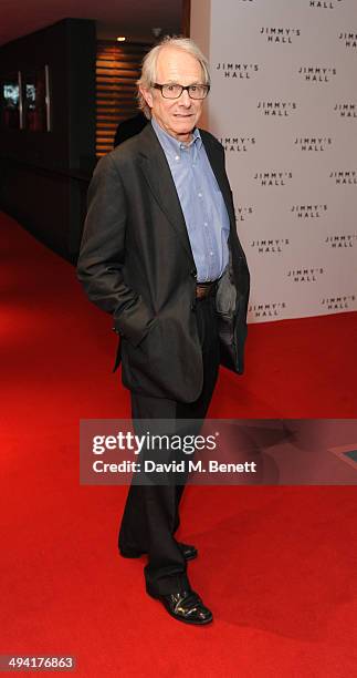 Ken Loach attends the UK Film Premiere of "Jimmy's Hall" at BFI Southbank on May 28, 2014 in London, England.
