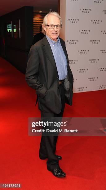 Ken Loach attends the UK Film Premiere of "Jimmy's Hall" at BFI Southbank on May 28, 2014 in London, England.