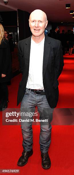 Paul Laverty attends the UK Film Premiere of "Jimmy's Hall" at BFI Southbank on May 28, 2014 in London, England.