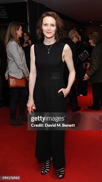 Simone Kirby attends the UK Film Premiere of "Jimmy's Hall" at BFI Southbank on May 28, 2014 in London, England.