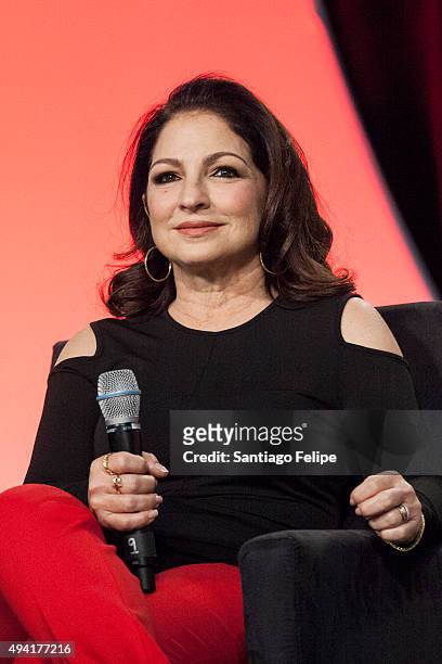 Gloria Estefan attends the 4th Annual People En Espanol Festival at Jacob Javits Center on October 17, 2015 in New York City.