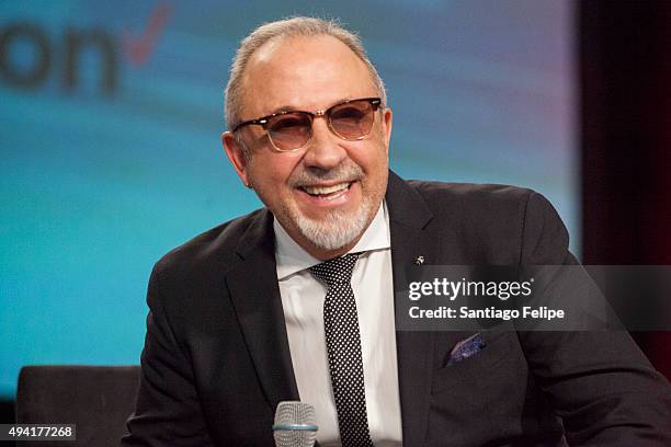 Emilio Estefan attends 4th Annual People En Espanol Festival at Jacob Javits Center on October 17, 2015 in New York City.