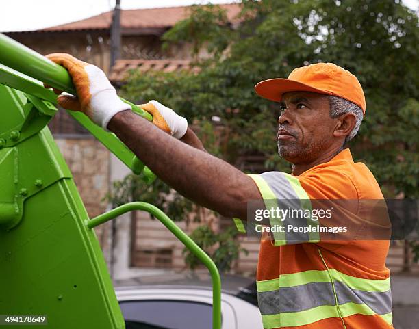 keep the streets clean - garbage truck driving stock pictures, royalty-free photos & images