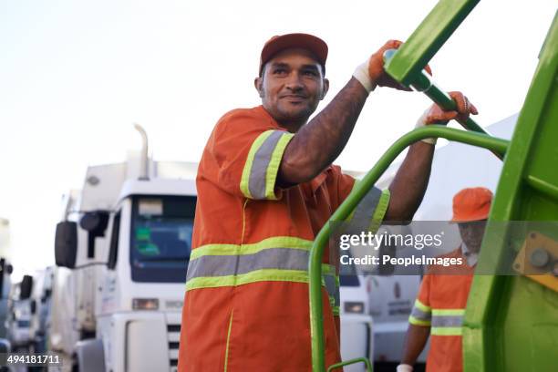 let's get moving and cleaning - garbage truck stock pictures, royalty-free photos & images