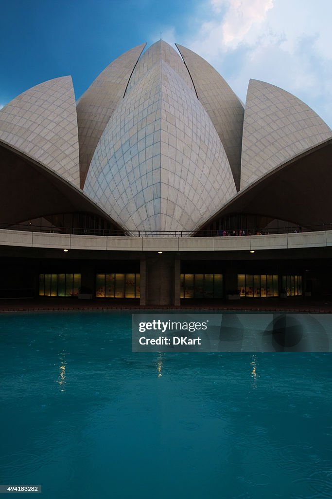 Baha'i Lotus Temple, New Delhi, India
