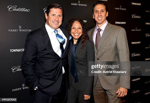 Guests attend the T&C Philanthropy Summit with screening of "Generosity Of Eye" at Lincoln Center with Town & Country on May 28, 2014 in New York...