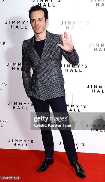 Andrew Scott attends the UK premiere of "Jimmy's Hall" held at BFI Southbank on May 28, 2014 in London, England.