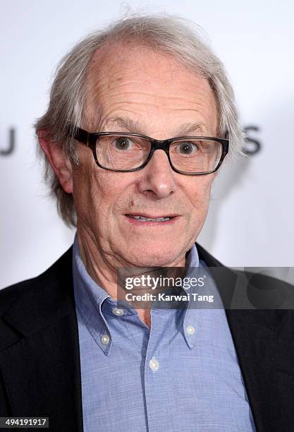 Ken Loach attends the UK premiere of "Jimmy's Hall" held at BFI Southbank on May 28, 2014 in London, England.