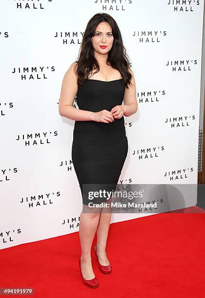 Yasmine Akram attends the UK Premiere of "Jimmy's Hall" at BFI Southbank on May 28, 2014 in London, England.