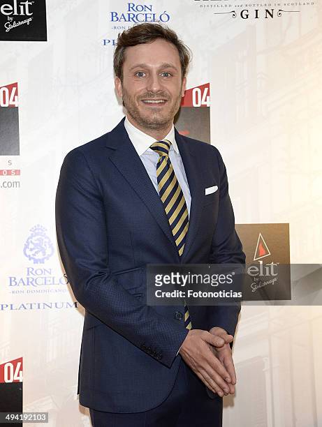 Juan Pena attends the One Shot Hotel opening on May 28, 2014 in Madrid, Spain.