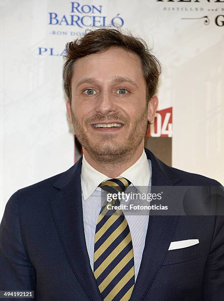 Juan Pena attends the One Shot Hotel opening on May 28, 2014 in Madrid, Spain.