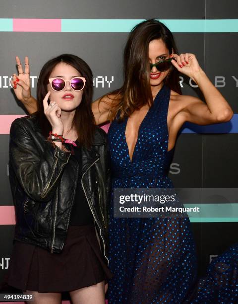 Sky Ferreira and Ariadne Artiles attend the #MBMJSUNNIES Marc by Marc Jacobs Eyewear party at the Museo de Historia de Catalunya on May 28, 2014 in...