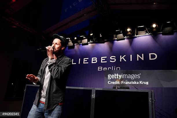 Max Herre attends the Liebeskind Berlin Store Opening on May 28, 2014 in Berlin, Germany.