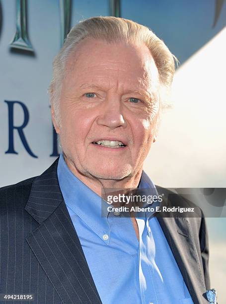 Actor Jon Voight attends the World Premiere of Disney's "Maleficent", starring Angelina Jolie, at the El Capitan Theatre on May 28, 2014 in...
