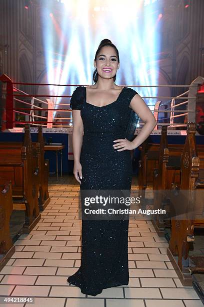 Bahar Kizil attends "Charity Box-Gala" at Kulturkirche Altona on May 28, 2014 in Hamburg, Germany.