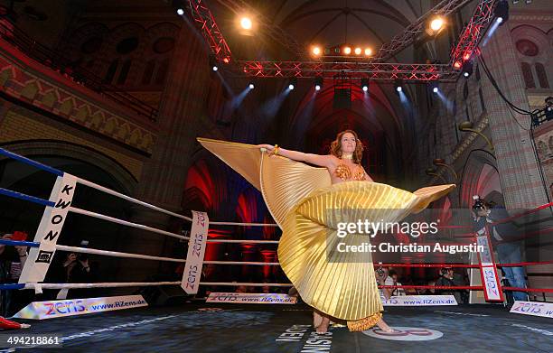 Dancer performs during "Charity Box-Gala" at Kulturkirche Altona on May 28, 2014 in Hamburg, Germany.