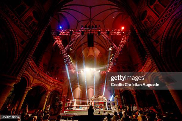 Overview during "Charity Box-Gala" at Kulturkirche Altona on May 28, 2014 in Hamburg, Germany.