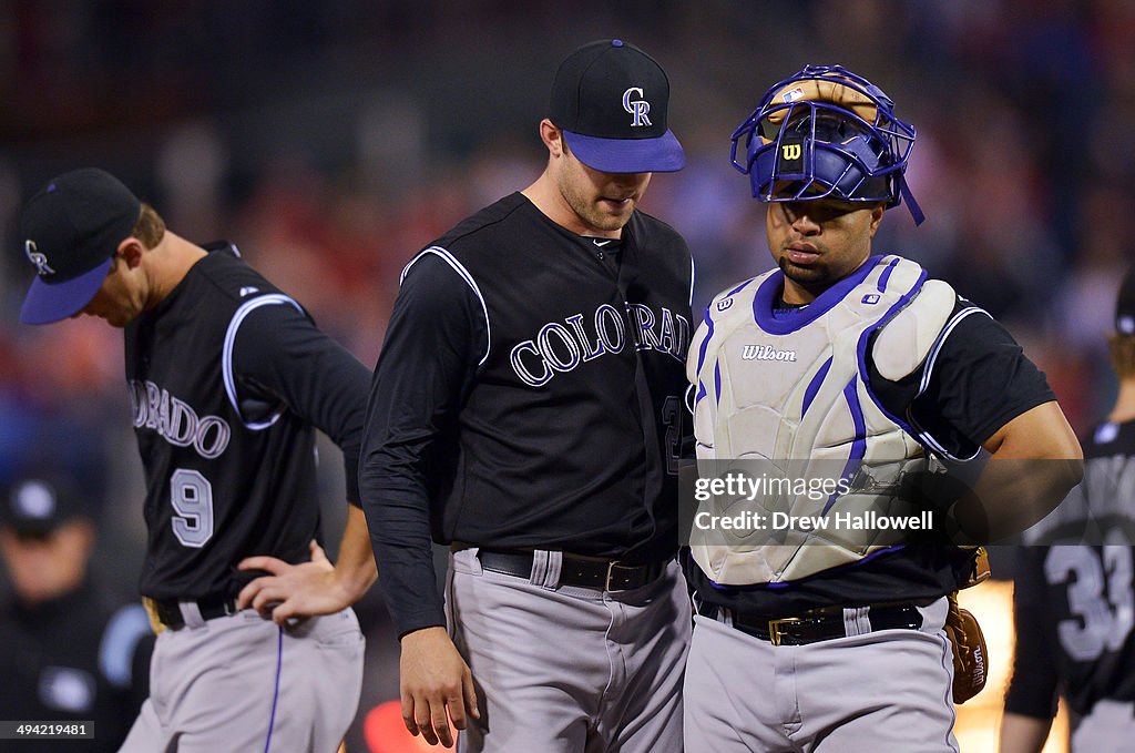 Colorado Rockies v Philadelphia Phillies