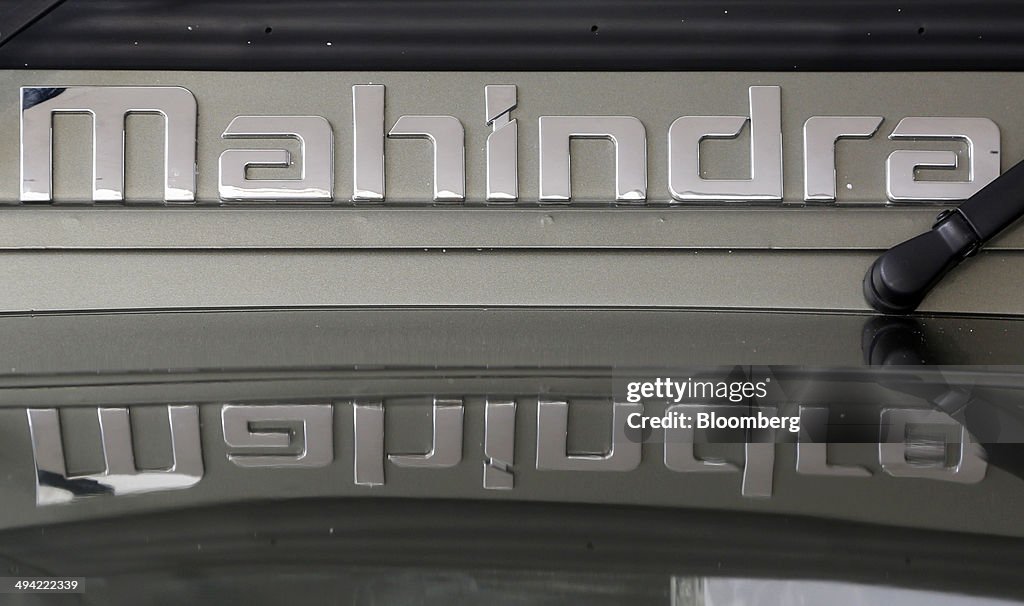 Mahindra & Mahindra Ltd. Vehicles Inside A Dealership Ahead Of Fourth-Quarter Earnings