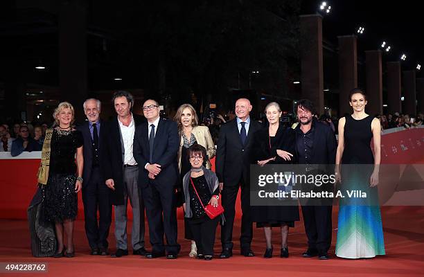 Pamela Villoresi, Tony Servillo, Paolo Sorrentino, Carlo Verdone, Galatea Ranzi, Giovanna Vignola, Dario Cantarelli, Sonia Gessner, Lillo Petrolo,...