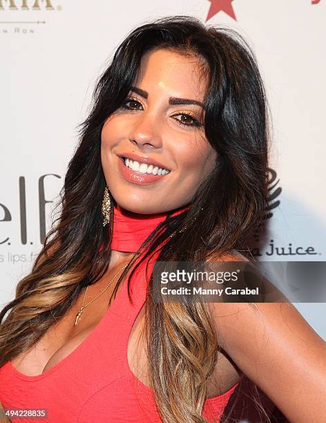 Natalie Guercio attends OK! Magazine's "So Sexy" NY party at Marquee on May 28, 2014 in New York City.
