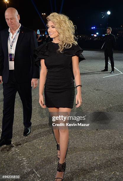 Tori Kelly attends the MTV EMA's 2015 at Mediolanum Forum on October 25, 2015 in Milan, Italy.