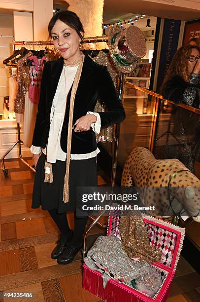 Pearl Lowe attends the re-launch of the Harrods Toy Kingdom on October 25, 2015 in London, England.