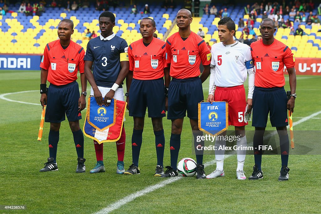 France v Syria: Group F - FIFA U-17 World Cup Chile 2015