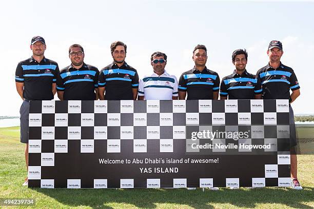 Team,left to right, David Condon, Performance Coach, Khalid Yousof Al Jamsi, Ahmed Skaik, UAE Team Captain, Mubarak Al Shamsi, Rashid Hamood,...