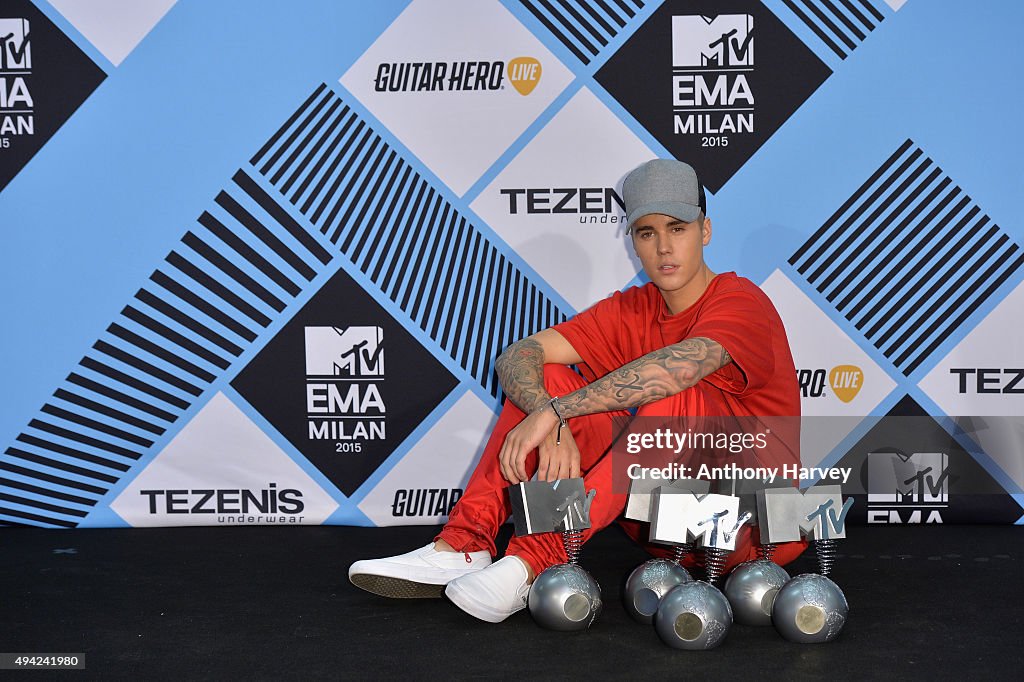 MTV EMA's 2015 - Winners Room