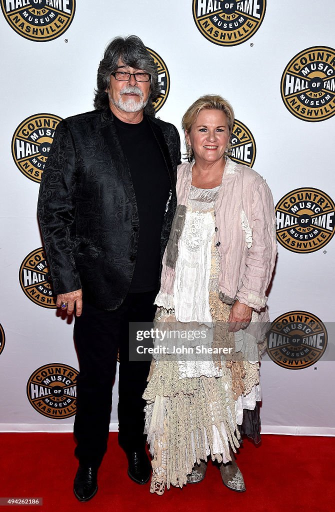 Randy Owen of Alabama and wife Kelly Owen attend The Country Music