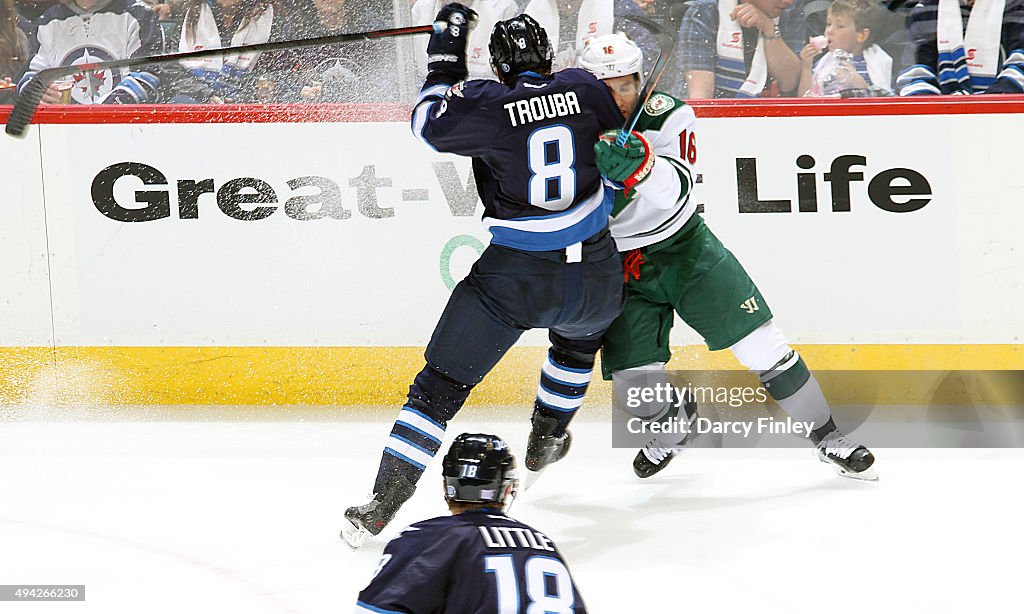 Minnesota Wild v Winnipeg Jets