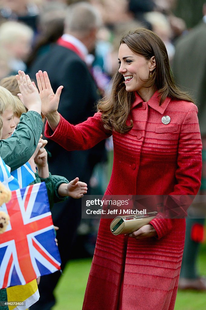 Duke and Duchess Of Cambridge Visit Scotland