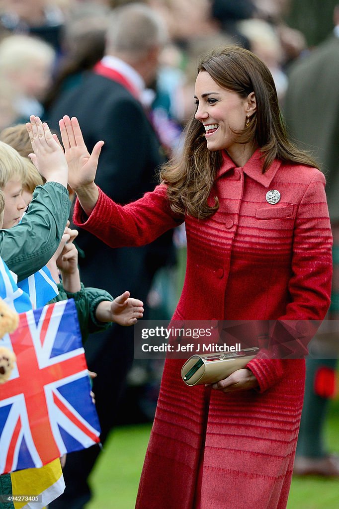 Duke and Duchess Of Cambridge Visit Scotland