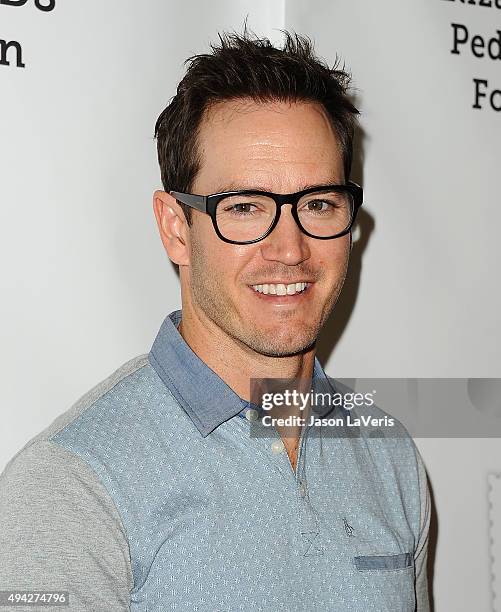 Actor Mark-Paul Gosselaar attends the Elizabeth Glaser Pediatric AIDS Foundation's 26th A Time For Heroes family festival at Smashbox Studios on...