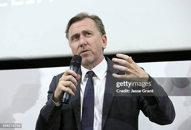 Actor/director Tim Roth honored at The 13th Annual Morelia International Film Festival on October 25, 2015 in Morelia, Mexico.