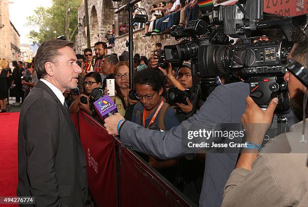 Actor Tim Roth attends The 13th Annual Morelia International Film Festival on October 25, 2015 in Morelia, Mexico.