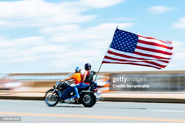 rolling thunder washington dc - harley davidson stockfoto's en -beelden