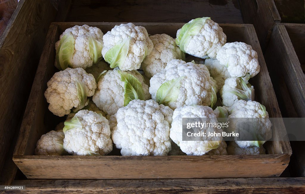 Organic cauliflower